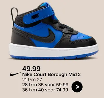 Aanbieding: Nike Court Borough Mid 2