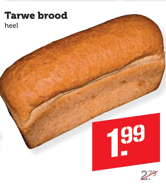 Aanbieding: Tarwe brood