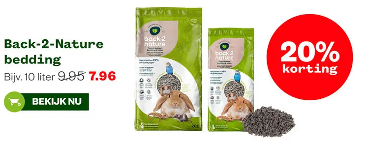 Aanbieding: Back-2-Nature bedding