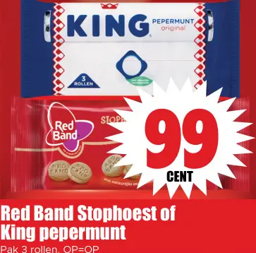 Aanbieding: Stophoest of pepermunt