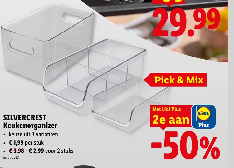 Promotie: Keukenorganizer