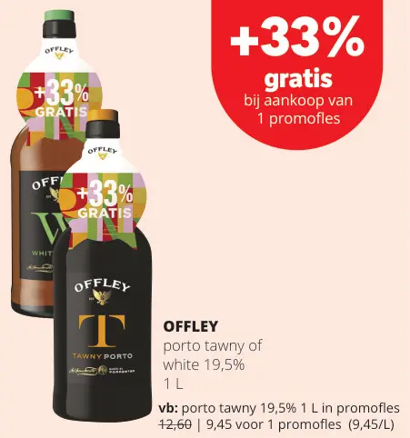 Promotie: porto tawny of white 19,5%