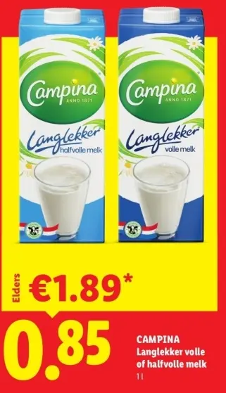 Aanbieding: LangLekker melk