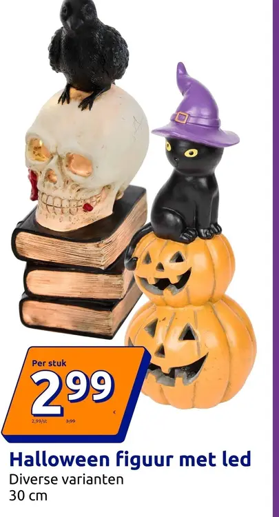Promotie: Halloween figuur met led