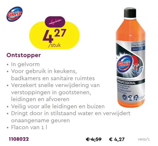 Promotie: Ontstopper