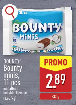 Offre: Bounty minis