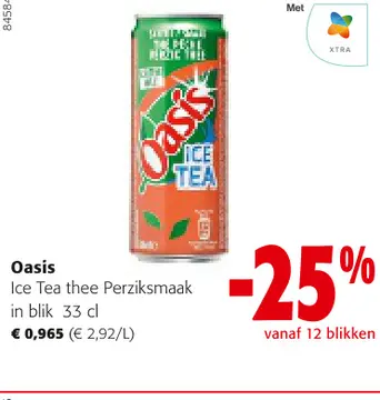 Aanbieding: Oasis Ice Tea thee Perziksmaak