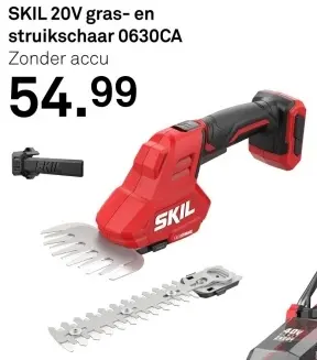 Aanbieding: 20V gras- en struikschaar 0630CA