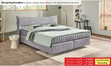 Aanbieding: Everglow boxspring