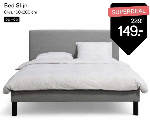 Aanbieding: Bed Stijn