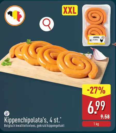 Promotie: Kippenchipolata's