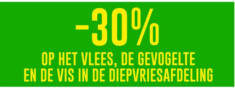 Promotie: Vlees, Gevogelte en Vis