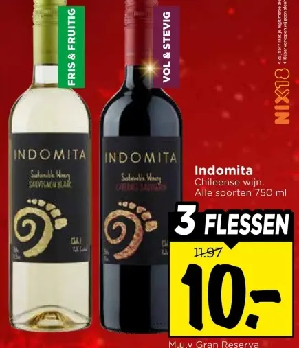 Aanbieding: Indomita Chileense wijn