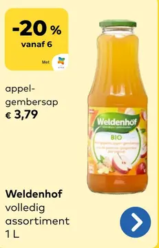 Aanbieding: appel-gembersap
