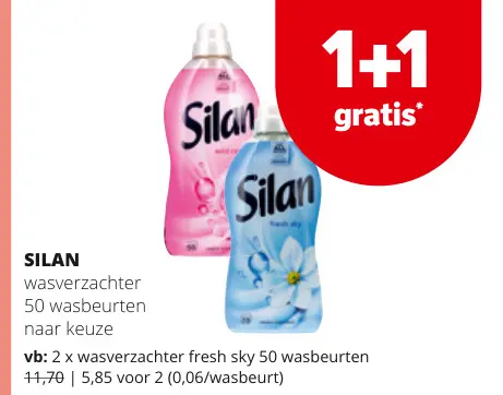 Promotie: Wasverzachter