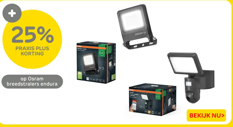 Aanbieding: Osram breedstralers endura & Osram led armatu
