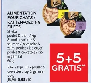 Offre: Alimentation pour chats / kattenvoeding filet