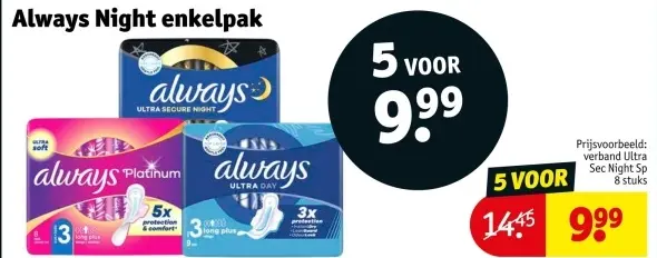 Aanbieding: Always Night enkelpak