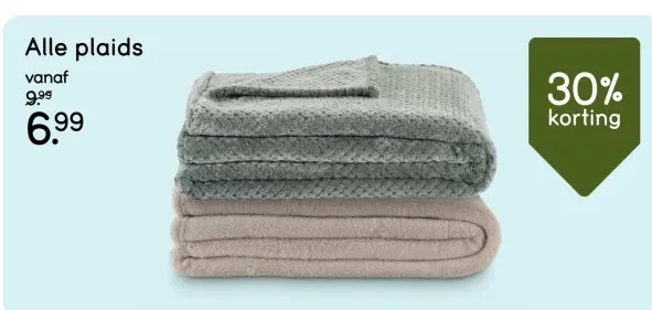 Aanbieding: Alle plaids