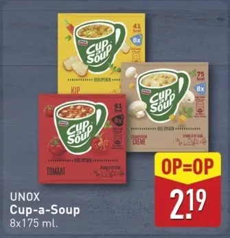 Aanbieding: UNOX Cup-a-Soup