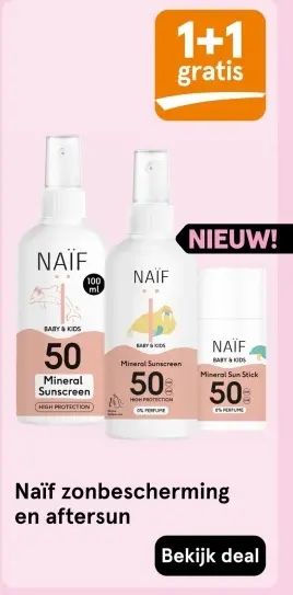 Aanbieding: Zonbescherming en aftersun