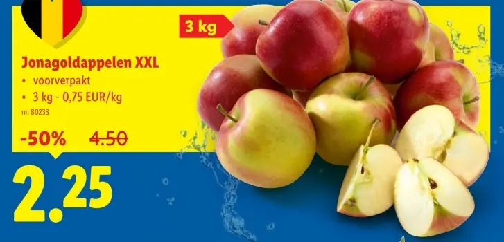 Promotie: Jonagoldappelen XXL