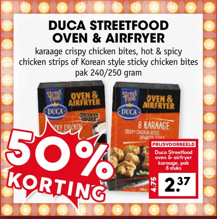 Aanbieding: Streetfood oven & airfryer