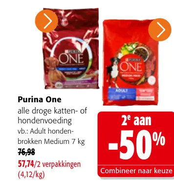 Promotie: Droge katten- of hondenvoeding