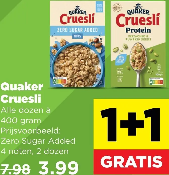 Aanbieding: Cruesli