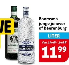 Boomsma jonge jenever of Beerenburg