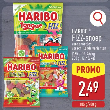 Promotie: F!ZZ-snoep