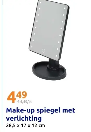 Aanbieding: Make-up spiegel met verlichting