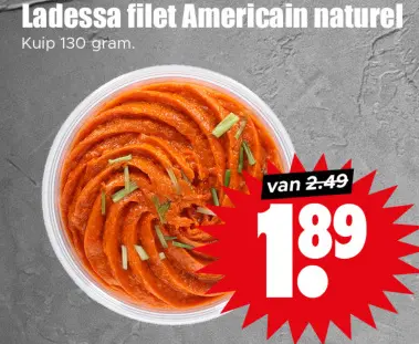 Aanbieding: filet Americain naturel