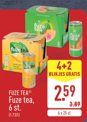 Promotie: Fuze tea