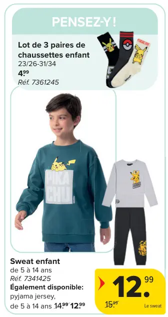 Offre: Sweat enfant