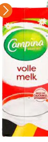 Promotie: volle melk