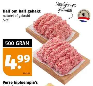 Aanbieding: Half om half gehakt