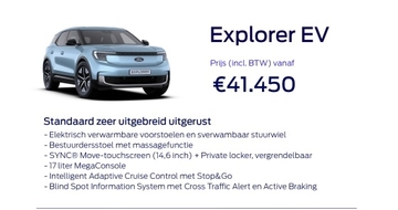 Aanbieding: Explorer EV