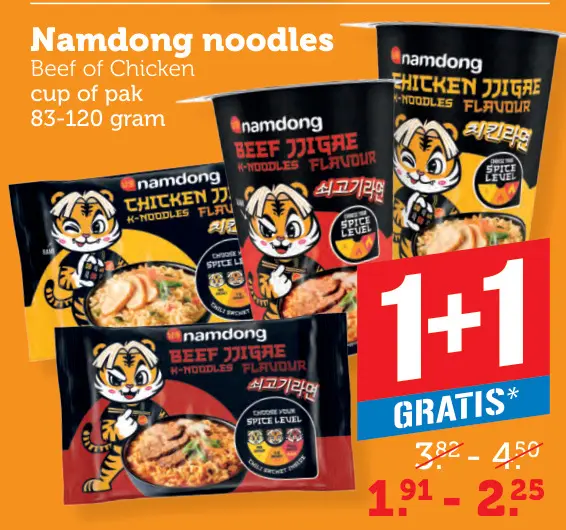 Aanbieding: Namdong noodles