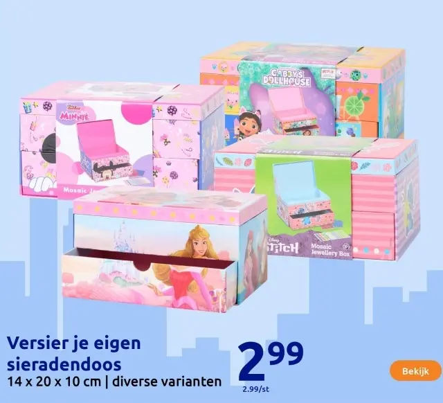 Aanbieding: Sieradendoos