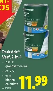 Aanbieding: Verf, 2-in-1