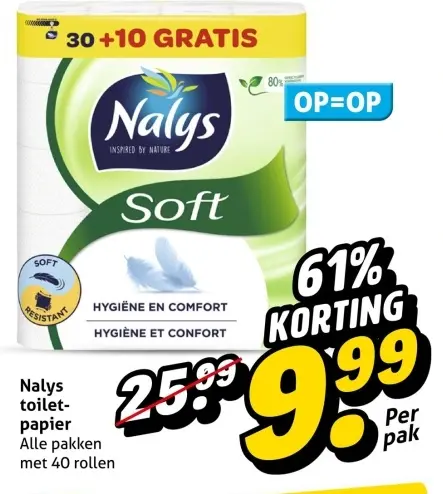 Aanbieding: toiletpapier