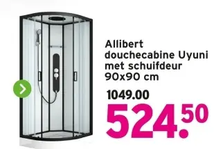 Aanbieding: douchecabine Uyuni