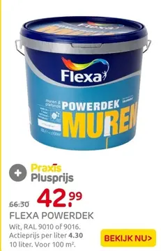 Aanbieding: Flexa powerdek