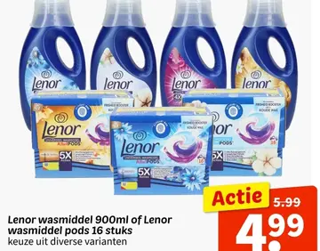 Aanbieding: Lenor wasmiddel