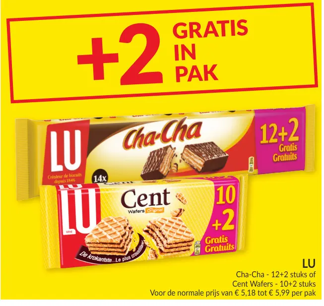 Promotie: Cha-Cha or Cent Wafers