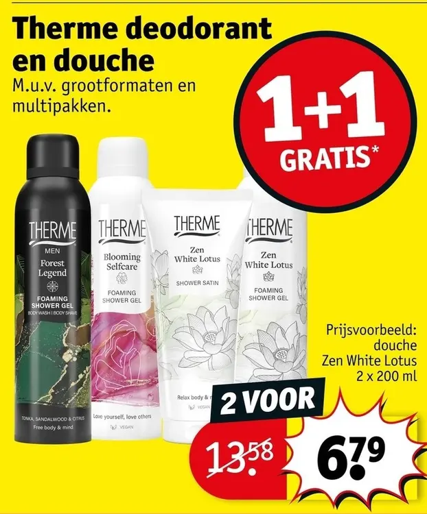 Aanbieding: Therme deo en douche