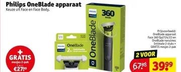 Aanbieding: Philips OneBlade apparaat