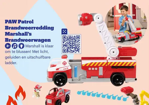 Promotie: Brandweerredding Marshall's Brandweerwagen