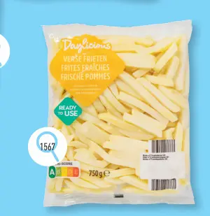 Promotie: Verse frieten
